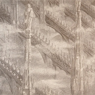 Gothic 2; pencil, paper