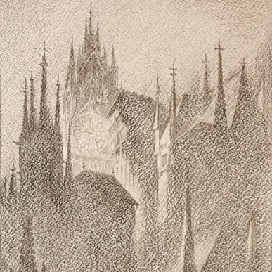 Gothic 3; pencil, paper