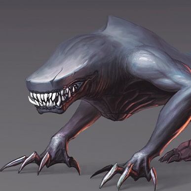 grafit212 Mikhail Tarasov Misha Tarasov monster character concept art digital painting
